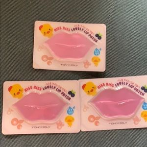 Set of 3 Tony Moly lip masks